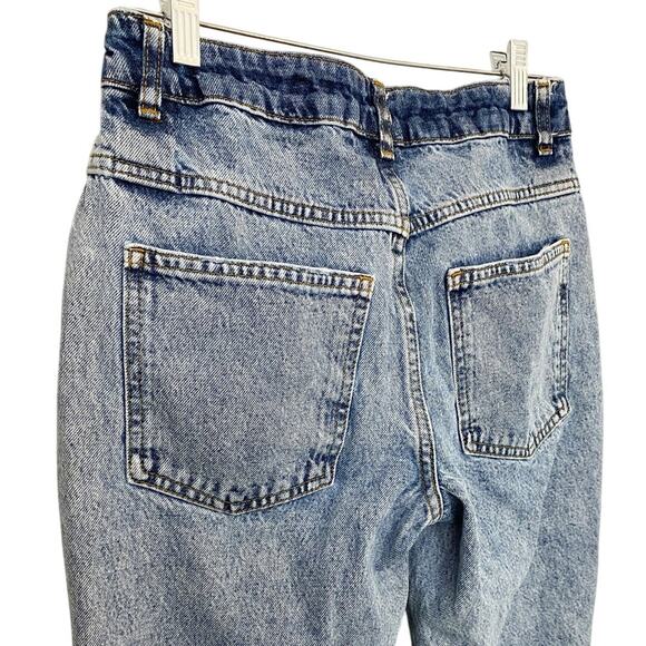 BDG Urban Outfitters High Waisted Distressed Straight Raw‎ Frayed Hem Jeans - 26 - Picture 6 of 13